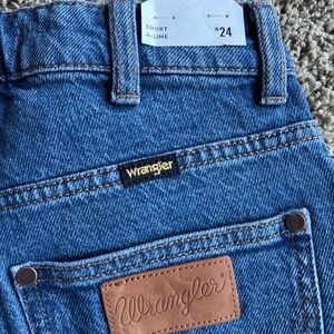 Wrangler Classic Blue Denim Shorts